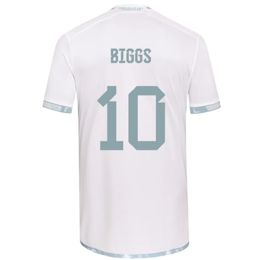 Danxen Kid Nicole Denise Fajre Biggs #10 White Grey Away Jersey 2024/25 T-Shirt