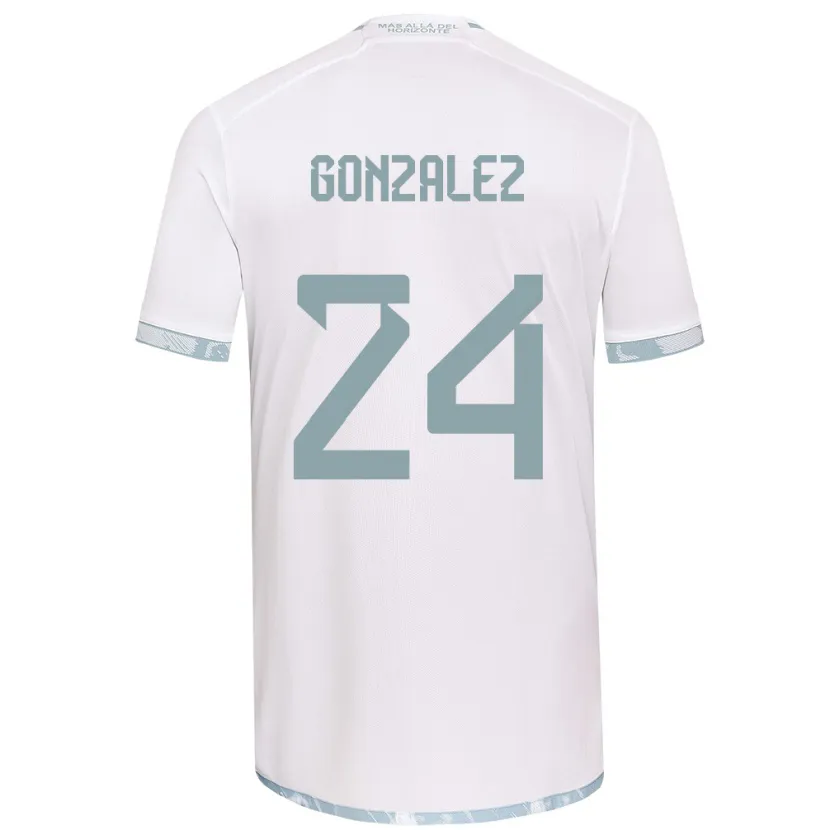 Danxen Kid Emma González #24 White Grey Away Jersey 2024/25 T-Shirt