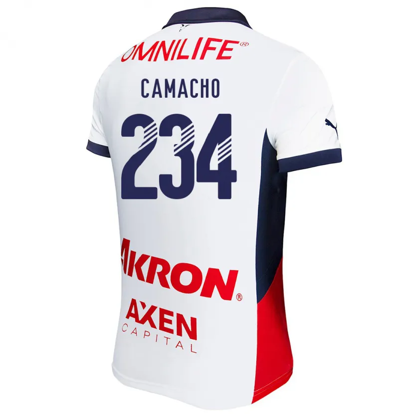 Danxen Kid Xandor Camacho #234 White Red Blue Away Jersey 2024/25 T-Shirt