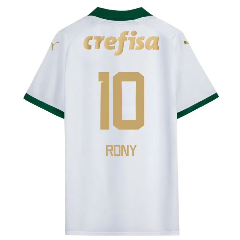 Danxen Kid Rony #10 White Green Away Jersey 2024/25 T-Shirt