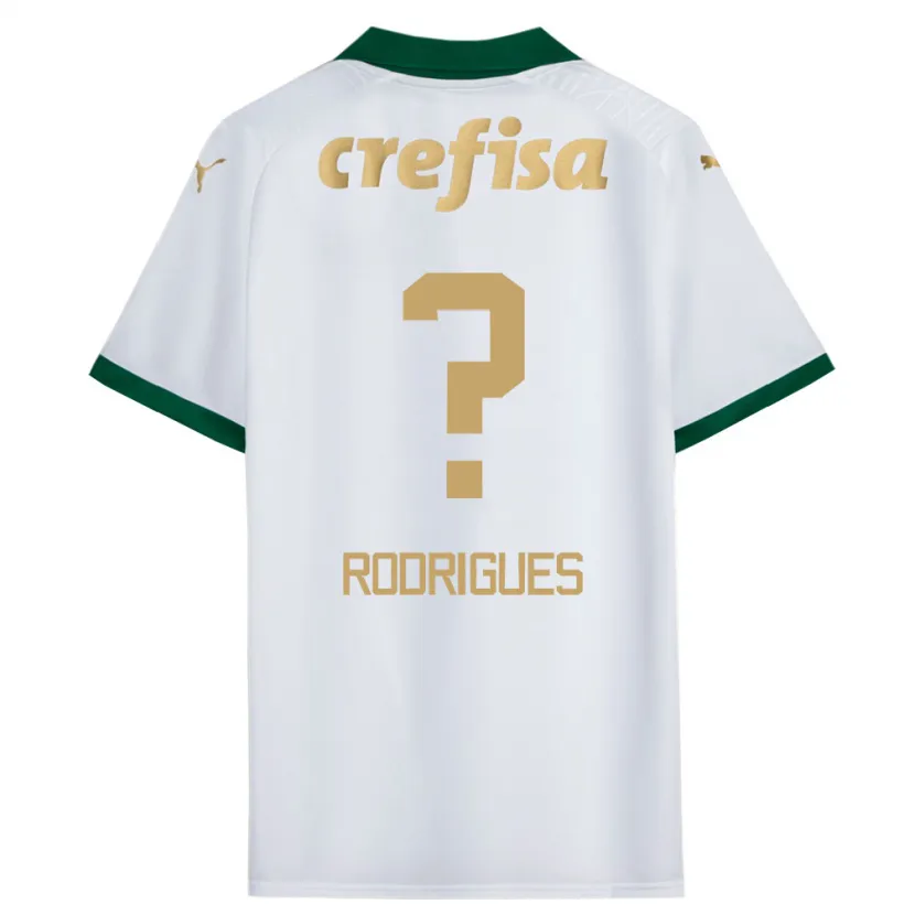 Danxen Kid César Rodrigues #0 White Green Away Jersey 2024/25 T-Shirt