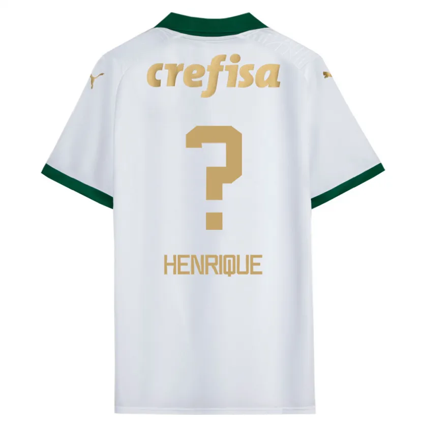 Danxen Kid Zé Henrique #0 White Green Away Jersey 2024/25 T-Shirt