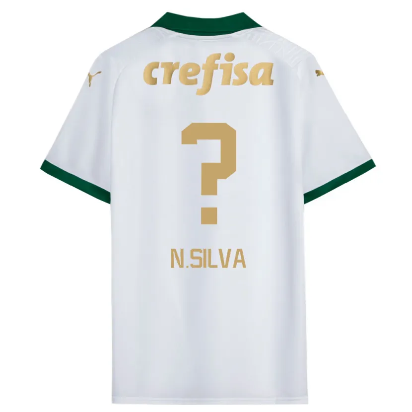 Danxen Kid Ney Silva #0 White Green Away Jersey 2024/25 T-Shirt