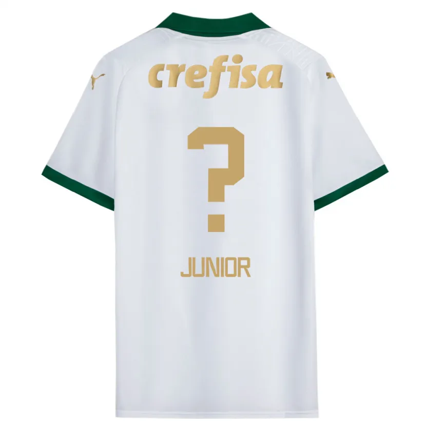 Danxen Kid Gilberto Junior #0 White Green Away Jersey 2024/25 T-Shirt