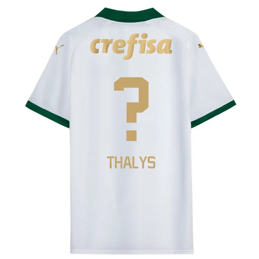 Danxen Kid Thalys #0 White Green Away Jersey 2024/25 T-Shirt