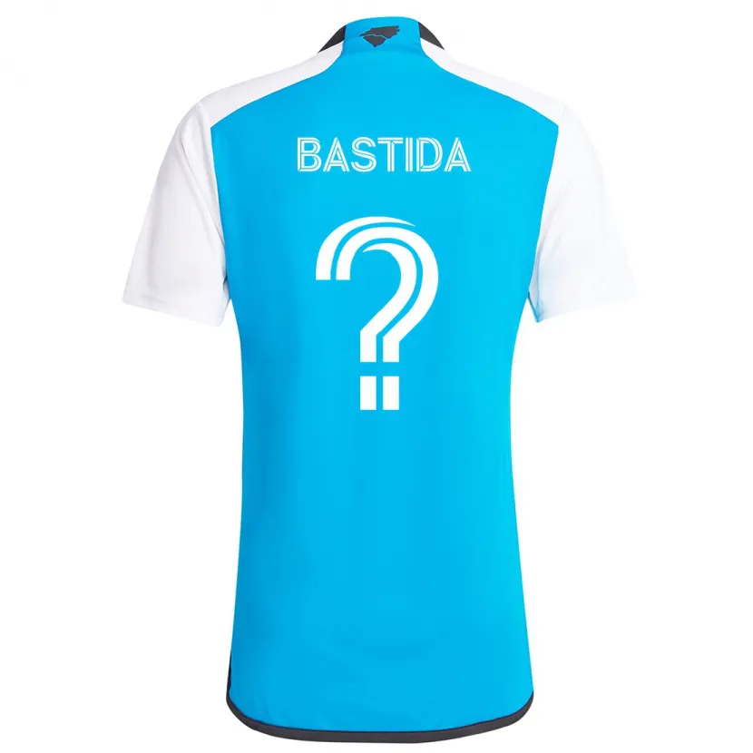 Danxen Men Juan Martinez-Bastida #0 Blue White Home Jersey 2024/25 T-Shirt