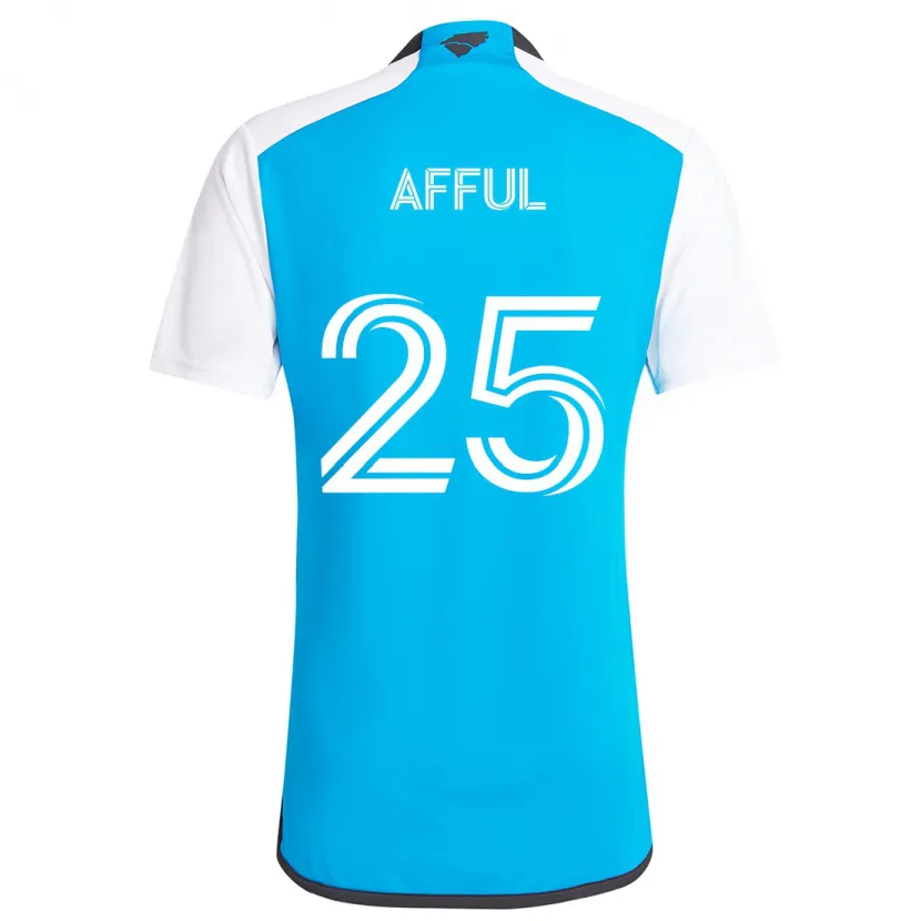 Danxen Men Harrison Afful #25 Blue White Home Jersey 2024/25 T-Shirt