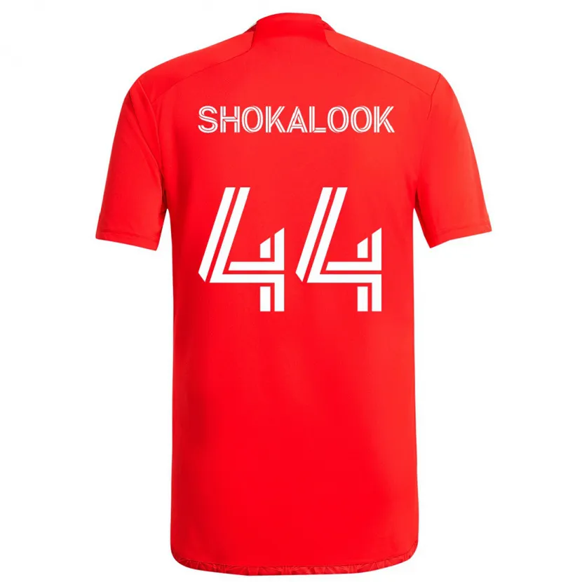 Danxen Men Jason Shokalook #44 Red White Home Jersey 2024/25 T-Shirt