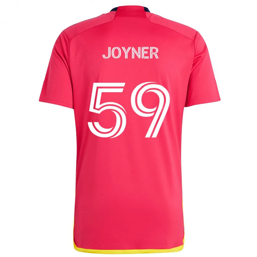 Danxen Men Mykhi Joyner #59 Red Blue Home Jersey 2024/25 T-Shirt