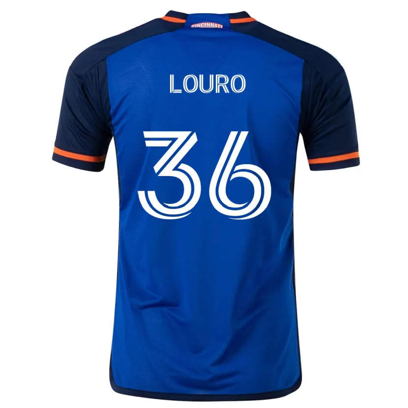 Danxen Men Evan Louro #36 Blue White Home Jersey 2024/25 T-Shirt