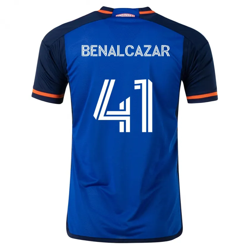 Danxen Men Nico Benalcázar #41 Blue White Home Jersey 2024/25 T-Shirt