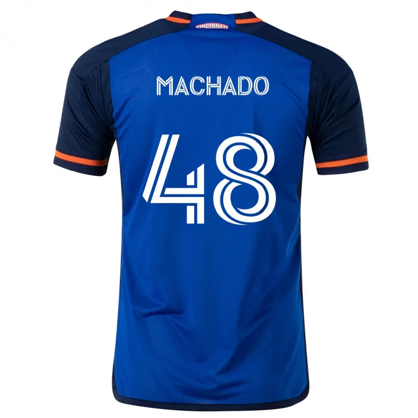 Danxen Men Juan Machado #48 Blue White Home Jersey 2024/25 T-Shirt