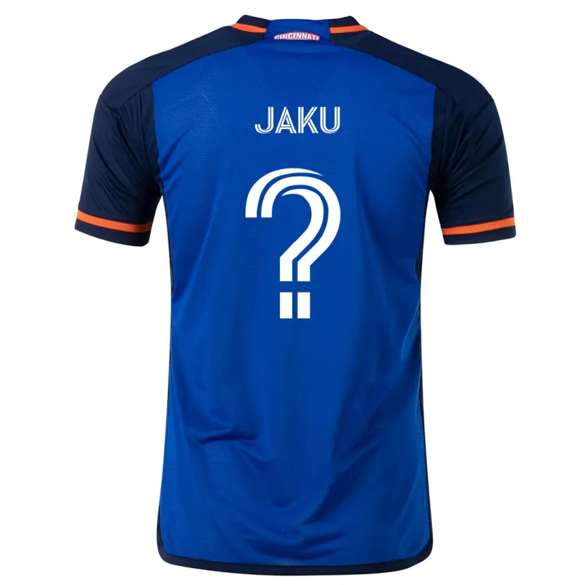 Danxen Men John Jaku #0 Blue White Home Jersey 2024/25 T-Shirt