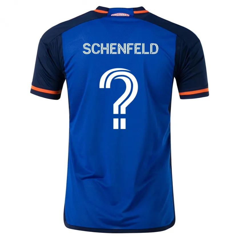 Danxen Men Matthew Schenfeld #0 Blue White Home Jersey 2024/25 T-Shirt