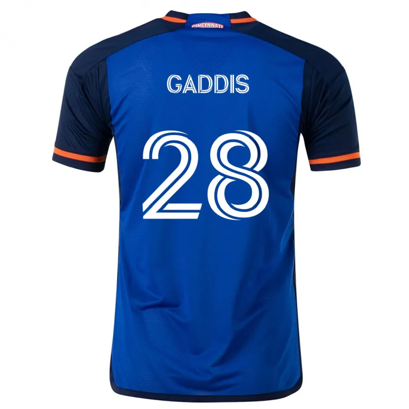 Danxen Men Raymon Gaddis #28 Blue White Home Jersey 2024/25 T-Shirt