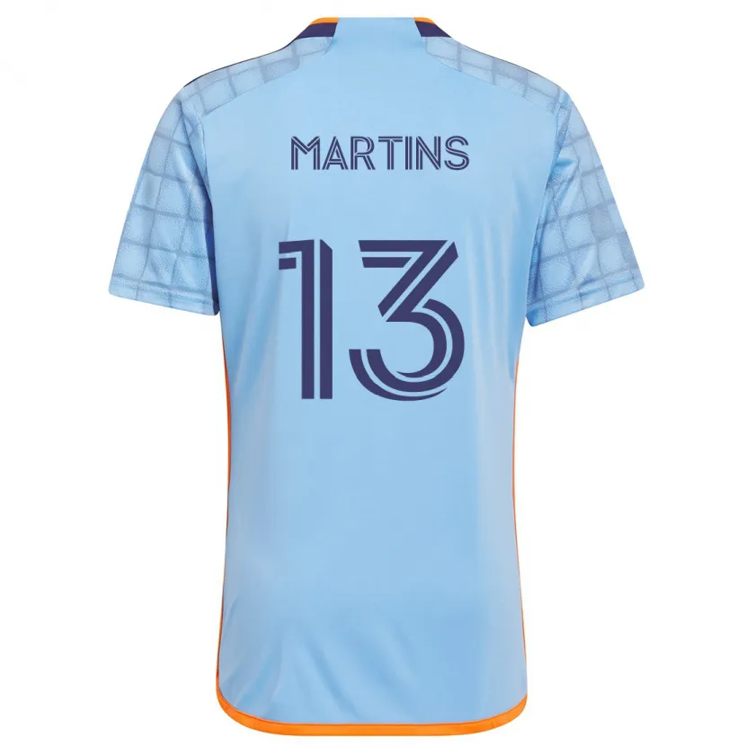 Danxen Men Thiago Martins #13 Blue Orange Home Jersey 2024/25 T-Shirt