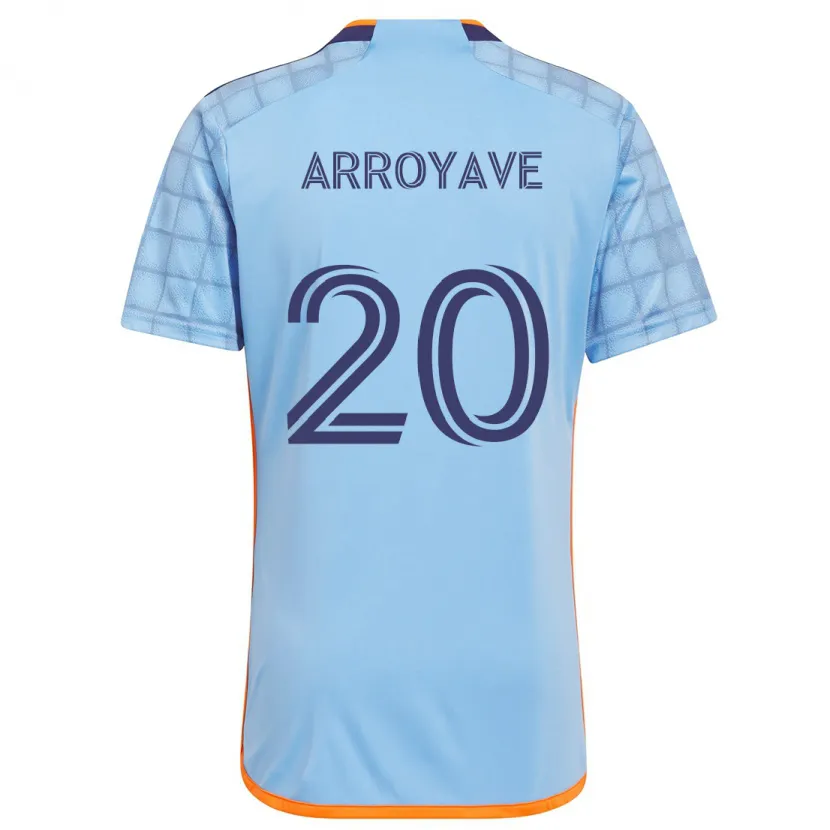 Danxen Men Jacob Arroyave #20 Blue Orange Home Jersey 2024/25 T-Shirt