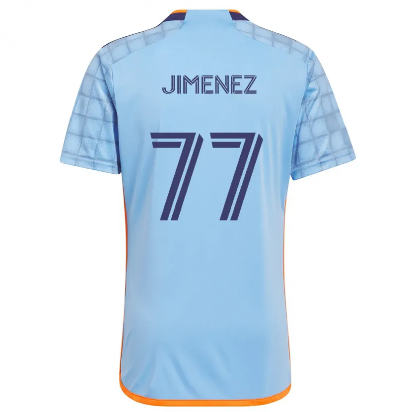 Danxen Men Jonathan Jiménez #77 Blue Orange Home Jersey 2024/25 T-Shirt