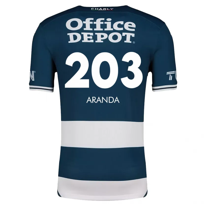 Danxen Men Juan Aranda #203 Blue White Home Jersey 2024/25 T-Shirt