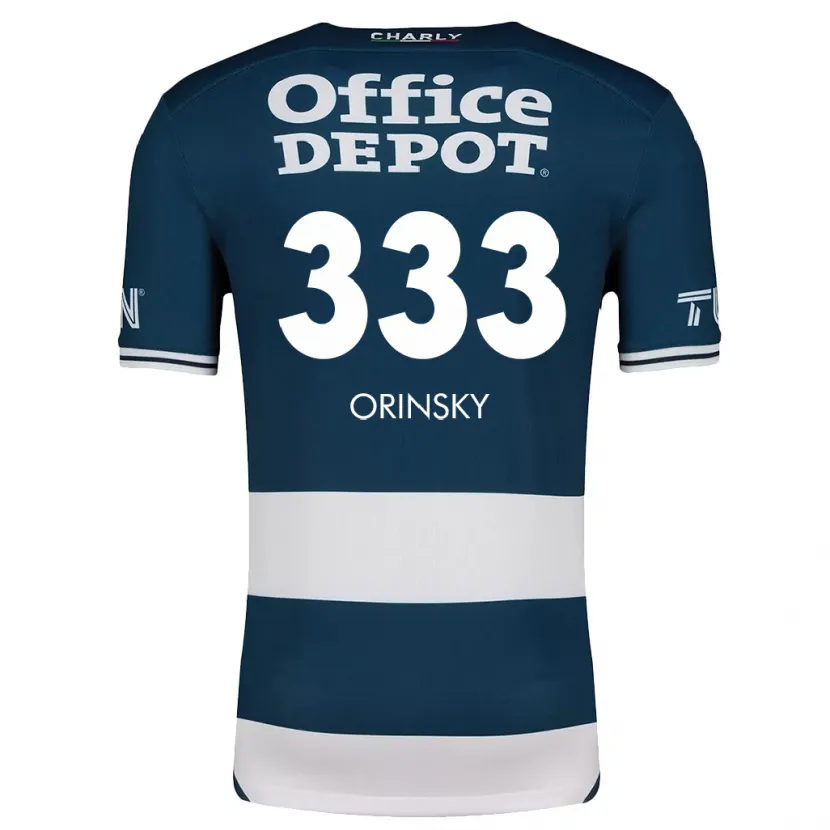 Danxen Men Edson Orinsky #333 Blue White Home Jersey 2024/25 T-Shirt