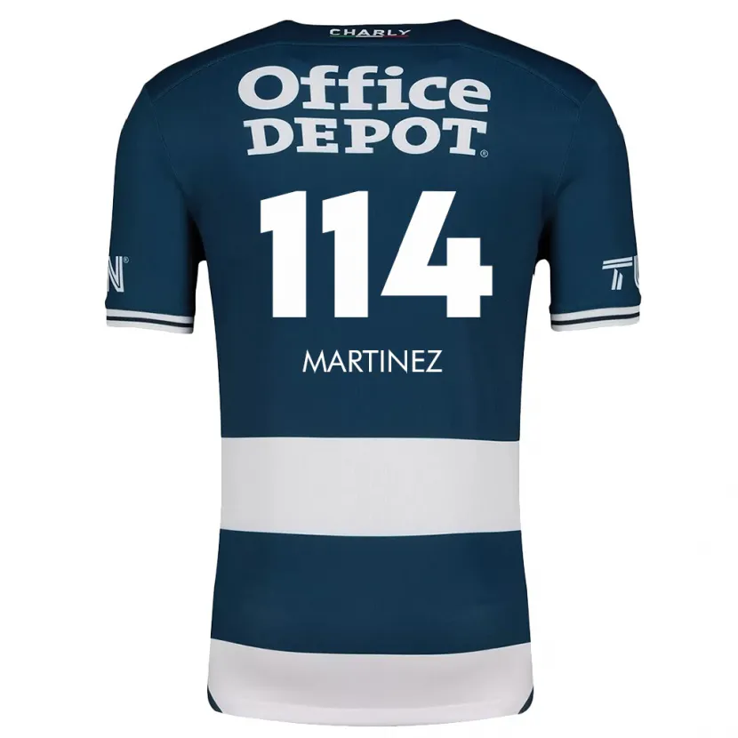 Danxen Men Jesús Martínez #114 Blue White Home Jersey 2024/25 T-Shirt