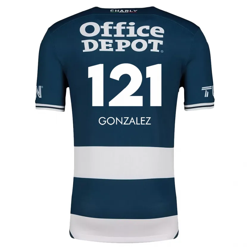 Danxen Men Cristian González #121 Blue White Home Jersey 2024/25 T-Shirt