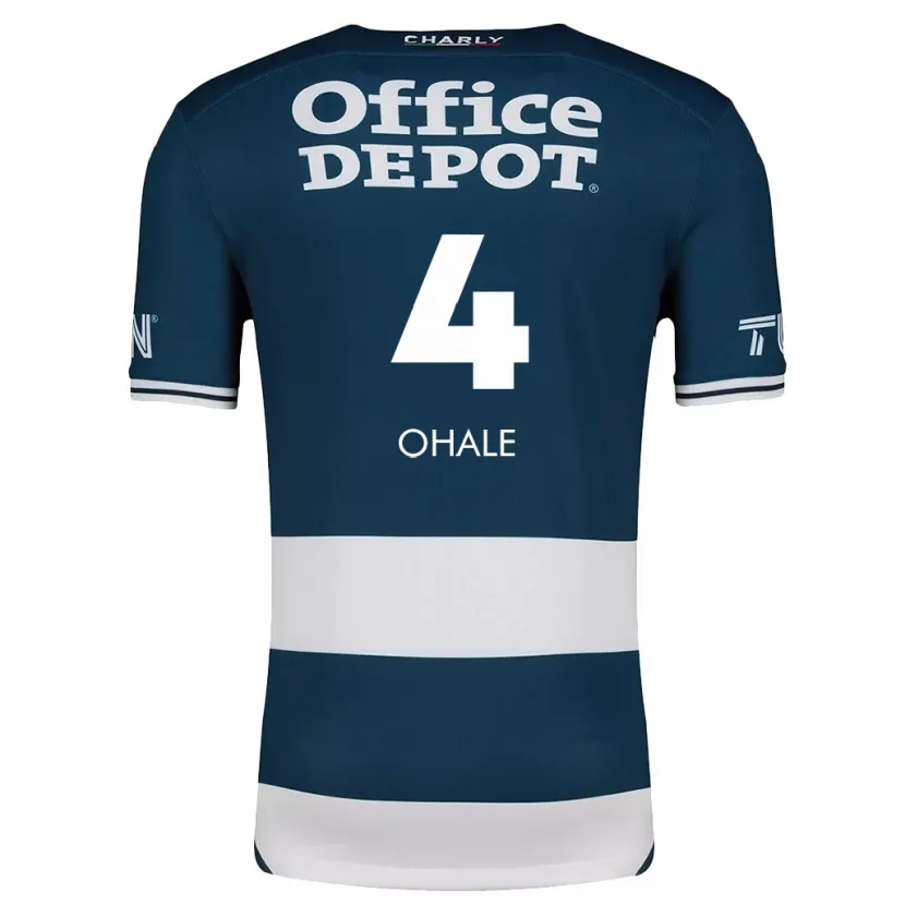 Danxen Men Osinachi Ohale #4 Blue White Home Jersey 2024/25 T-Shirt