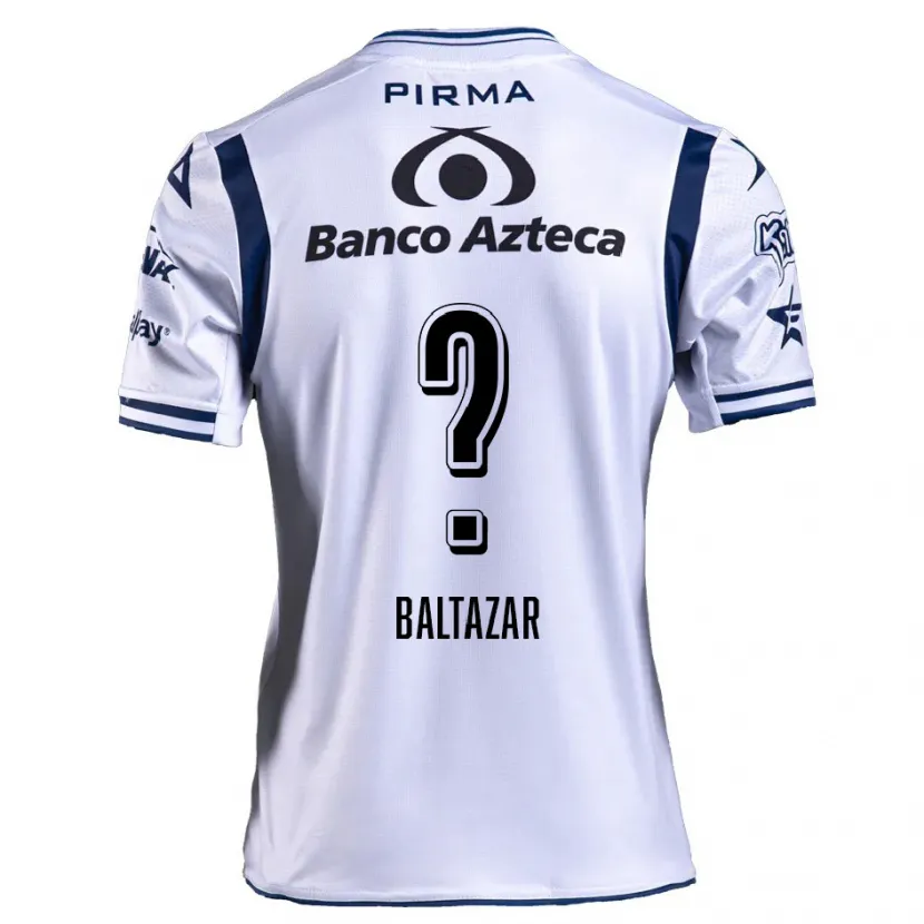 Danxen Men Carlos Baltazar #0 White Navy Blue Home Jersey 2024/25 T-Shirt