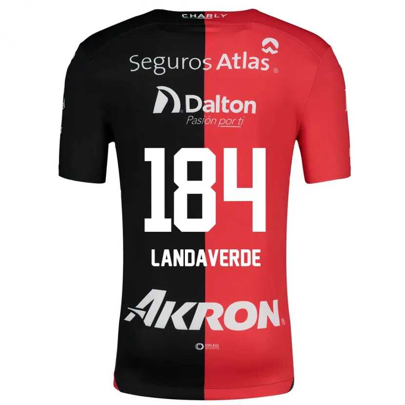 Danxen Men Antero Landaverde #184 Red Black Home Jersey 2024/25 T-Shirt