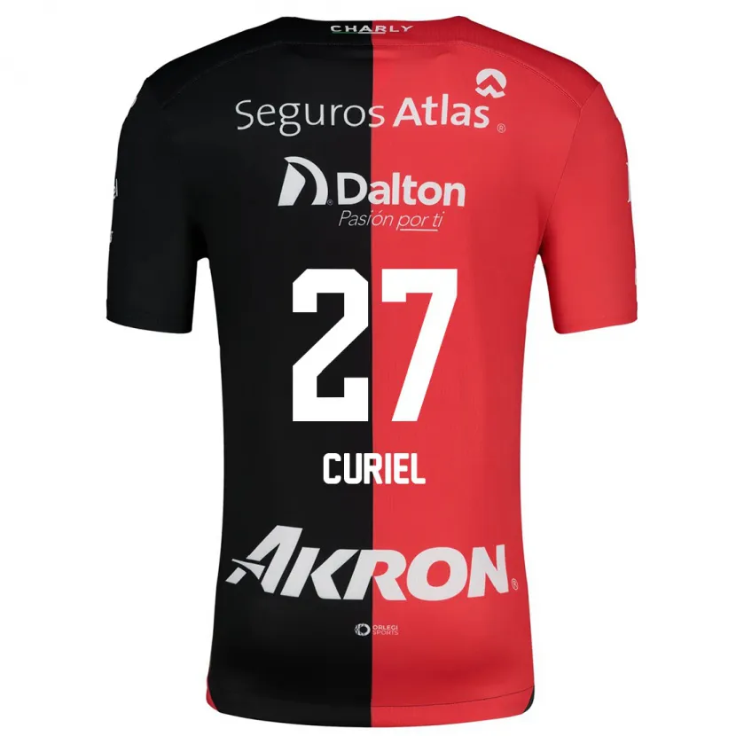 Danxen Men Alexa Curiel #27 Red Black Home Jersey 2024/25 T-Shirt