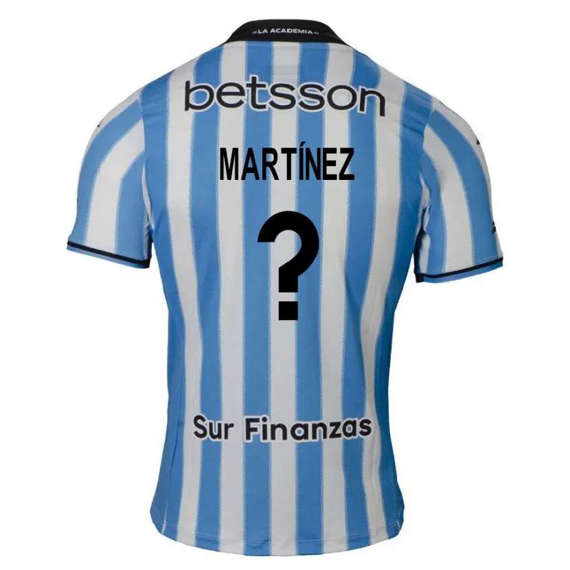 Danxen Men Mateo Martínez #0 Blue White Black Home Jersey 2024/25 T-Shirt