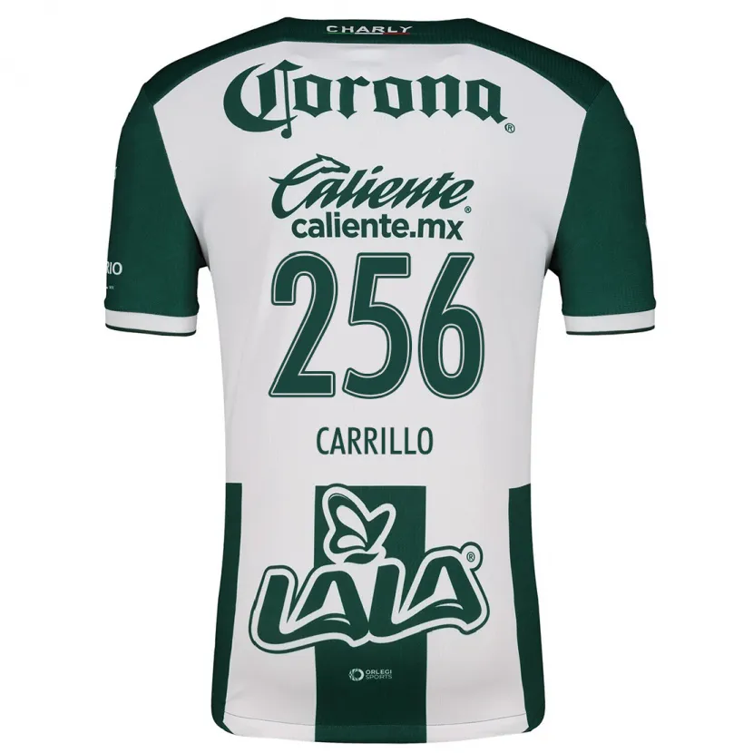 Danxen Men Stéphano Carrillo #256 Green White Home Jersey 2024/25 T-Shirt