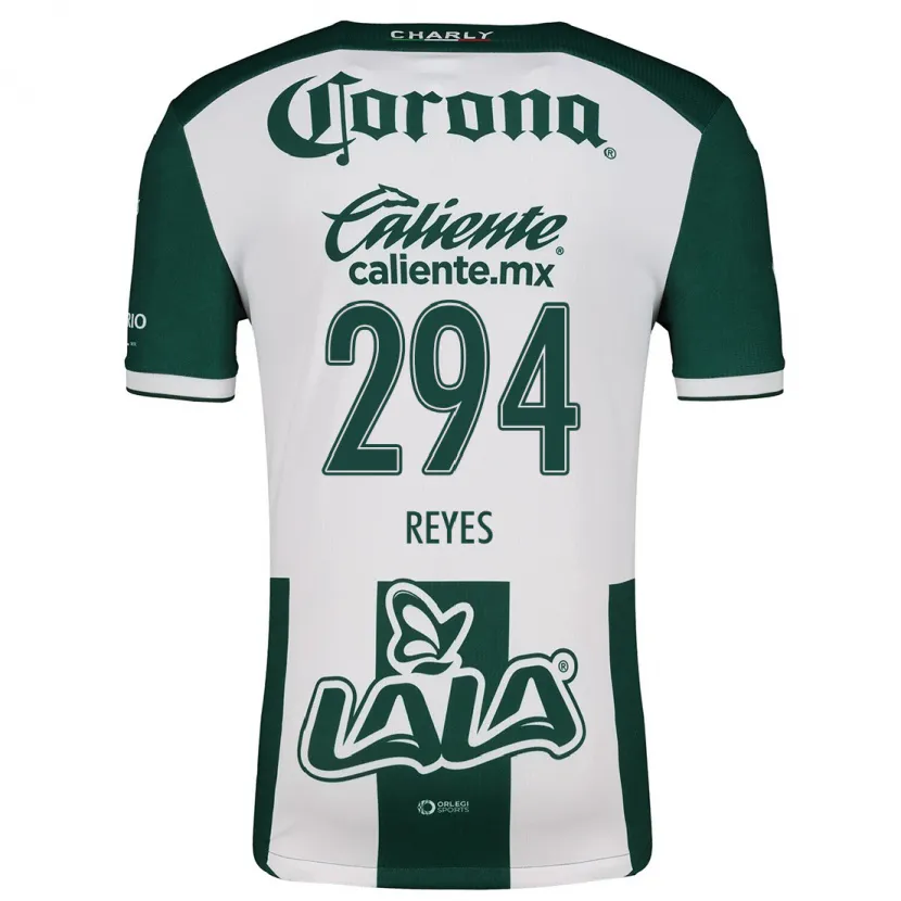 Danxen Men Máximo Reyes #294 Green White Home Jersey 2024/25 T-Shirt