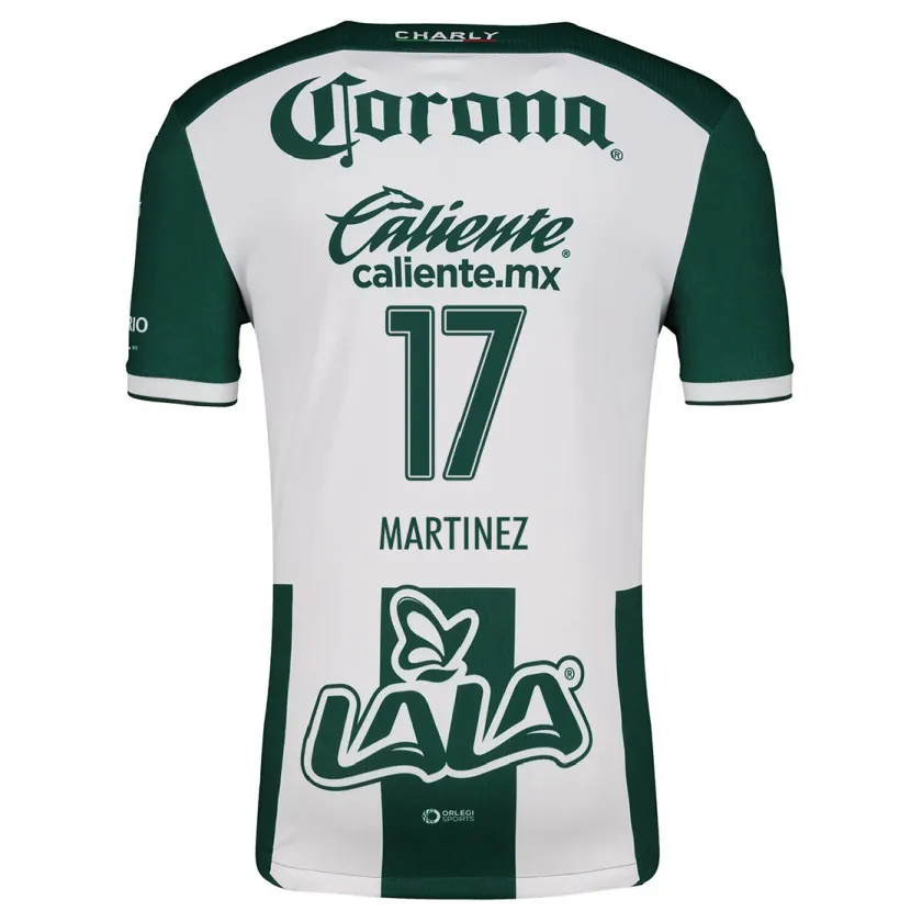 Danxen Men Marianne Martínez #17 Green White Home Jersey 2024/25 T-Shirt