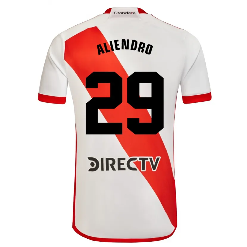 Danxen Men Rodrigo Aliendro #29 White Red Home Jersey 2024/25 T-Shirt