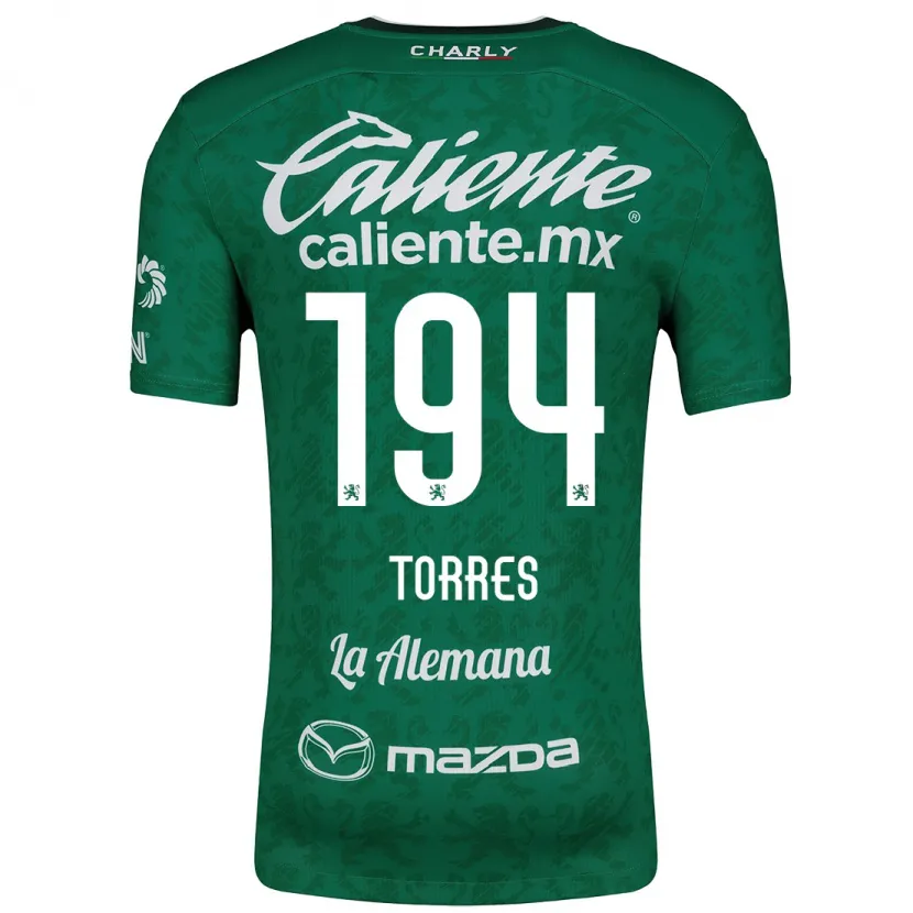 Danxen Men Erick Torres #194 Green White Home Jersey 2024/25 T-Shirt