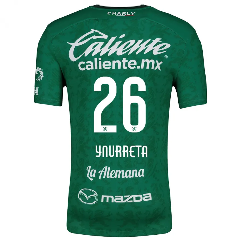 Danxen Men Alexandra Hernández Ynurreta #26 Green White Home Jersey 2024/25 T-Shirt