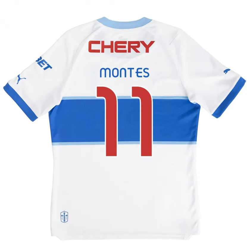 Danxen Men Clemente Montes #11 White Blue Home Jersey 2024/25 T-Shirt