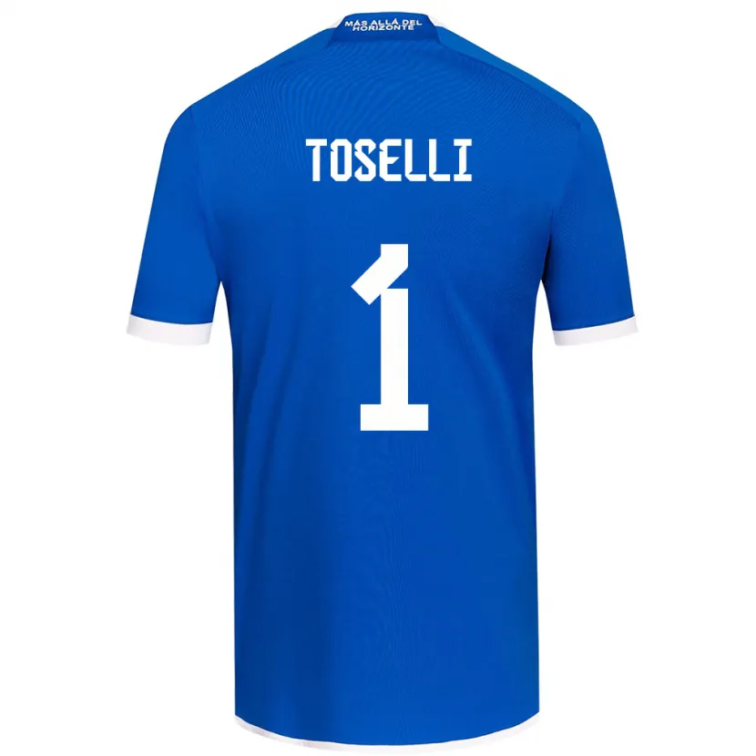 Danxen Men Cristopher Toselli #1 Blue White Home Jersey 2024/25 T-Shirt