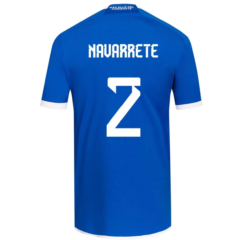 Danxen Men Daniel Navarrete #2 Blue White Home Jersey 2024/25 T-Shirt