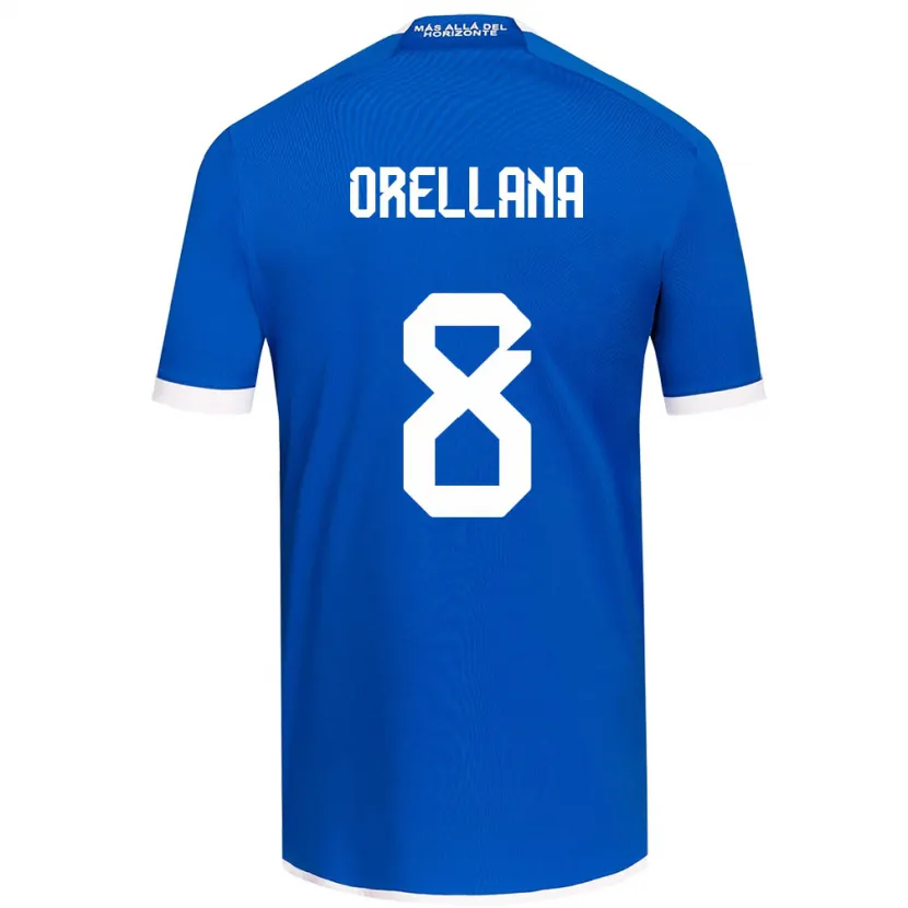 Danxen Men Denisse Orellana #8 Blue White Home Jersey 2024/25 T-Shirt