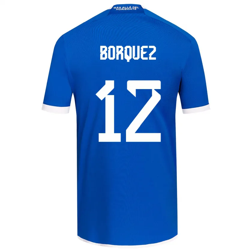 Danxen Men Gabriela Bórquez #12 Blue White Home Jersey 2024/25 T-Shirt