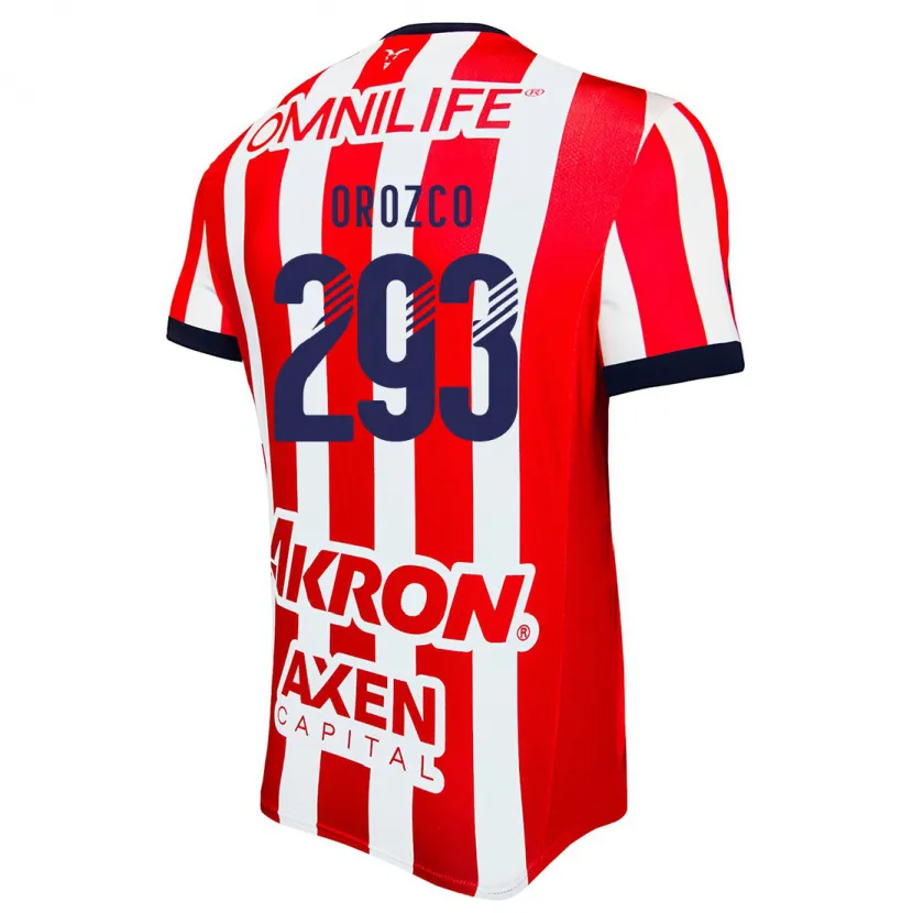 Danxen Men Yohan Orozco #293 Red White Blue Home Jersey 2024/25 T-Shirt