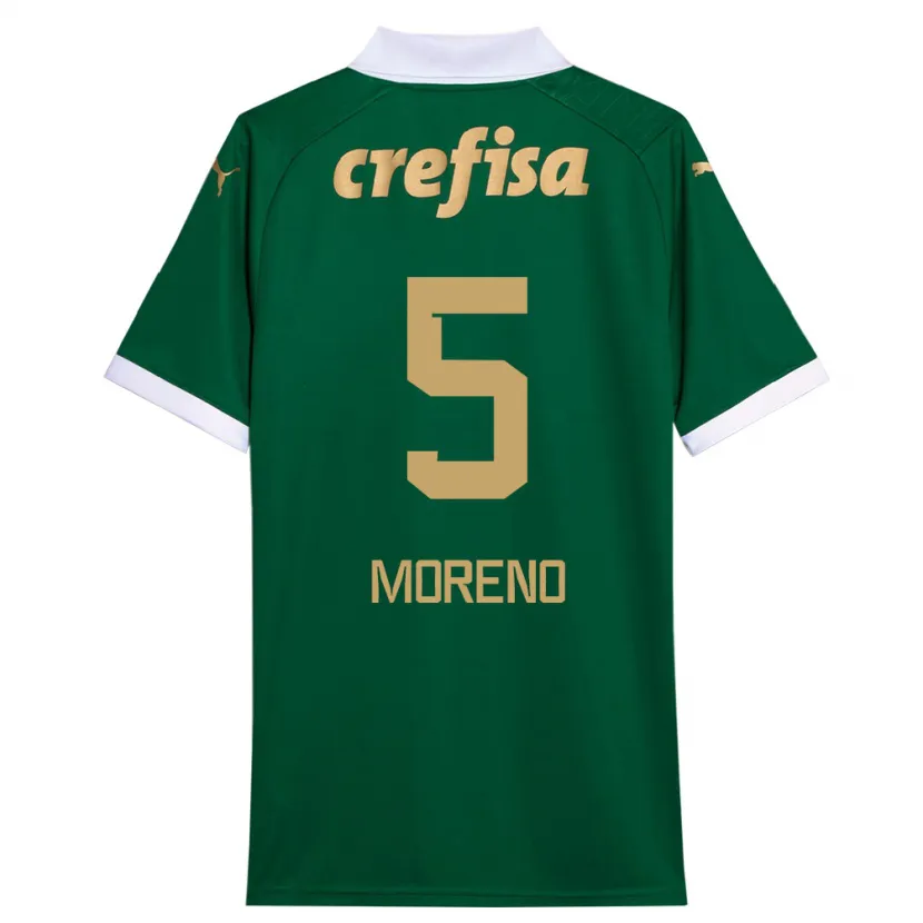 Danxen Men Aníbal Moreno #5 Green White Home Jersey 2024/25 T-Shirt