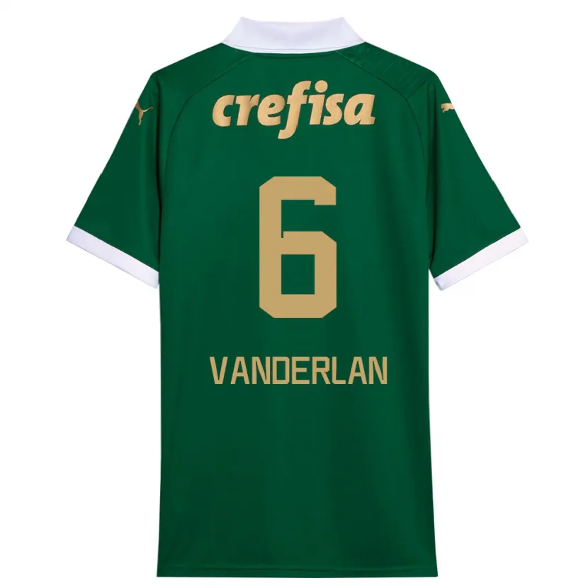 Danxen Men Vanderlan #6 Green White Home Jersey 2024/25 T-Shirt