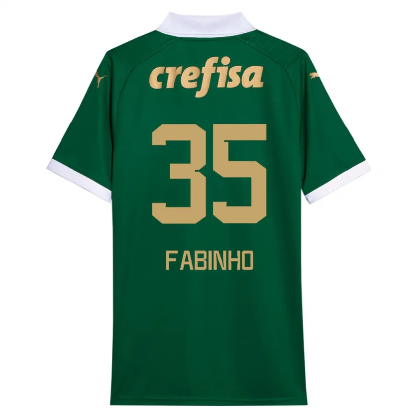 Danxen Men Fabinho #35 Green White Home Jersey 2024/25 T-Shirt