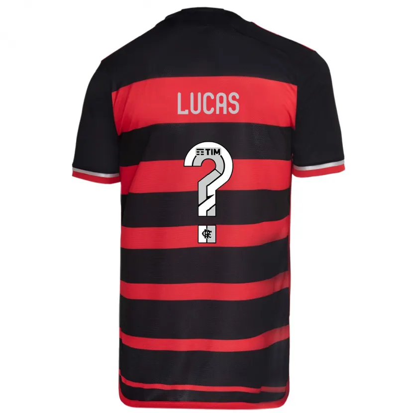 Danxen Men Rayan Lucas #0 Red Black Home Jersey 2024/25 T-Shirt