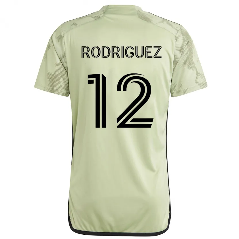 Danxen Men Jeremi Rodríguez #12 Light Green Away Jersey 2024/25 T-Shirt