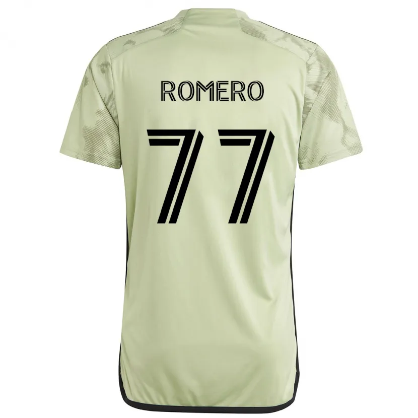 Danxen Men Alexander Romero #77 Light Green Away Jersey 2024/25 T-Shirt