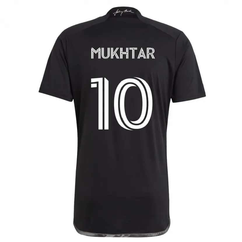 Danxen Men Hany Mukhtar #10 Black Away Jersey 2024/25 T-Shirt